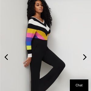 Mid-Rise Seamed Straight-Leg Pant